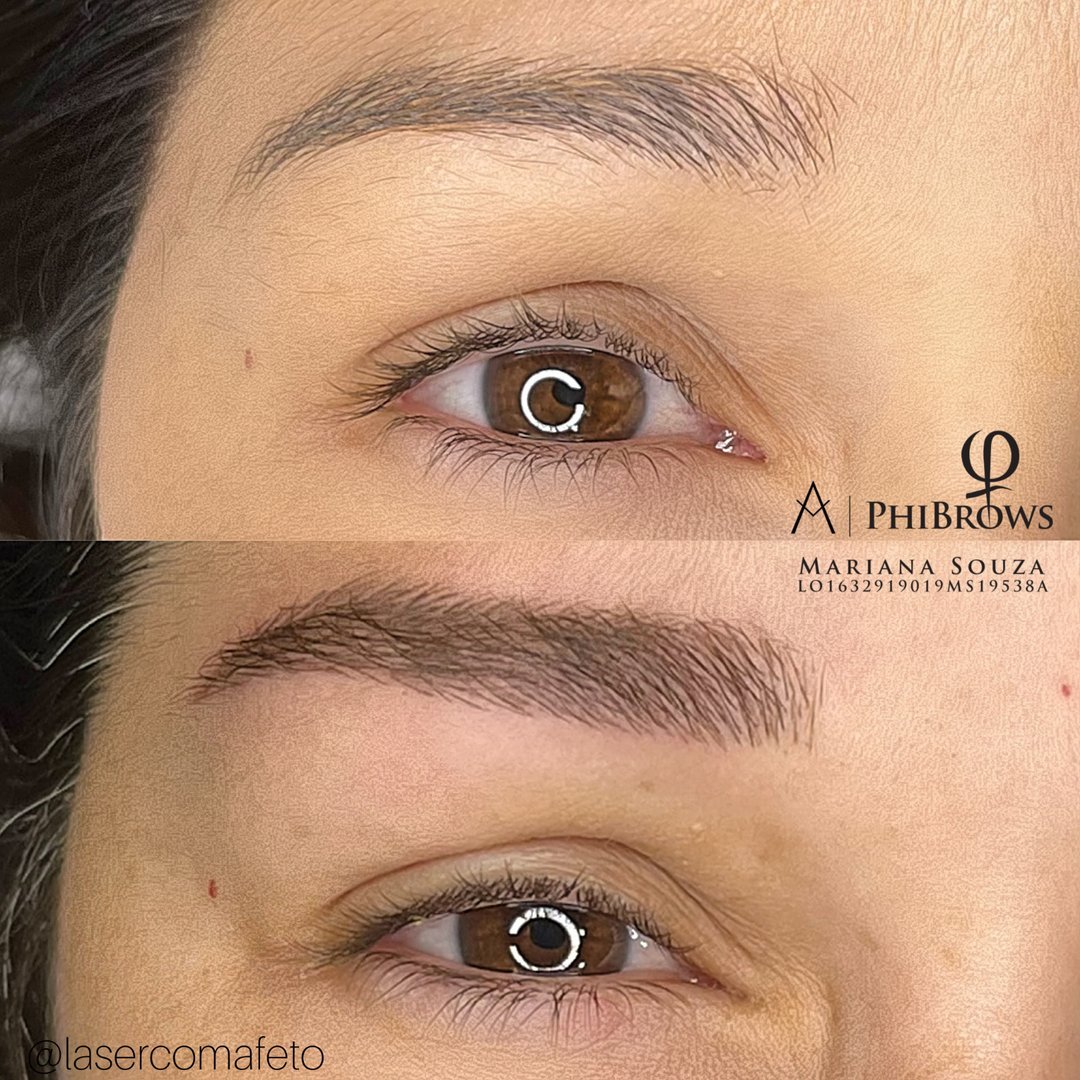 Resultado de Nano Pigmentação · Mariana Souza